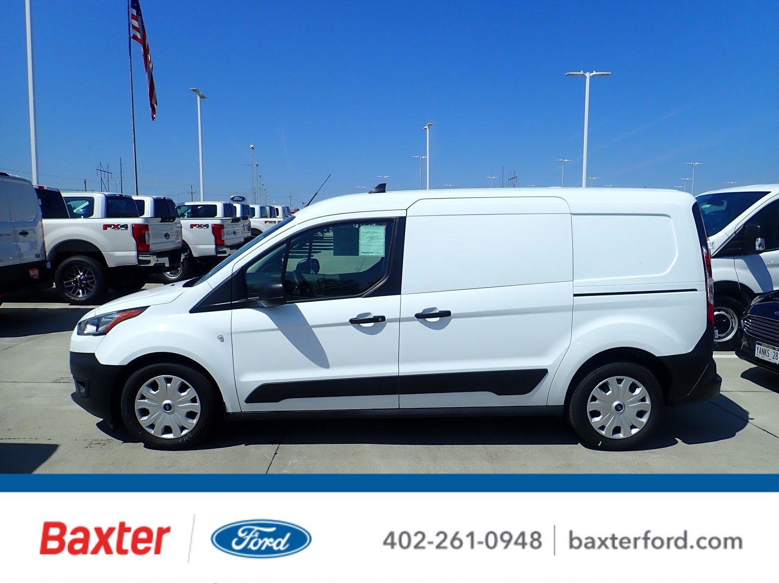 New 2020 Ford Transit Connect Commercial Xl Lwb Wrear Symmetrical Doors